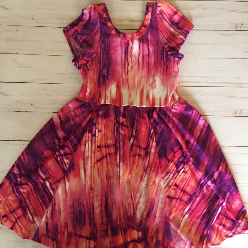 Lularoe Dot Dot Smile toddler girls dress